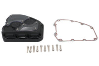 HARLEY TC-88 Clarity Nockenwellenabdeckung Kit Schwarz Passend für 1999-2017 FLST, 1999-2017 FXST, 1999-2016 FLT,