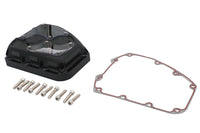 HARLEY TC-88 Clarity Nockenwellenabdeckung Kit Schwarz Passend für 1999-2017 FLST, 1999-2017 FXST, 1999-2016 FLT,