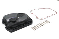 HARLEY TC-88 Clarity Nockenwellenabdeckung Kit Schwarz Passend für 1999-2017 FLST, 1999-2017 FXST, 1999-2016 FLT,