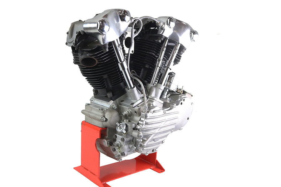 HARLEY Replica 74 Zoll Knucklehead Long Block Natur Passend für 1941-1947 FL,