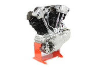 HARLEY Replika 74 Zoll Long Block Knucklehead mit poliertem Rocker, passend für 1941-1947 FL, 1938-1940 EL