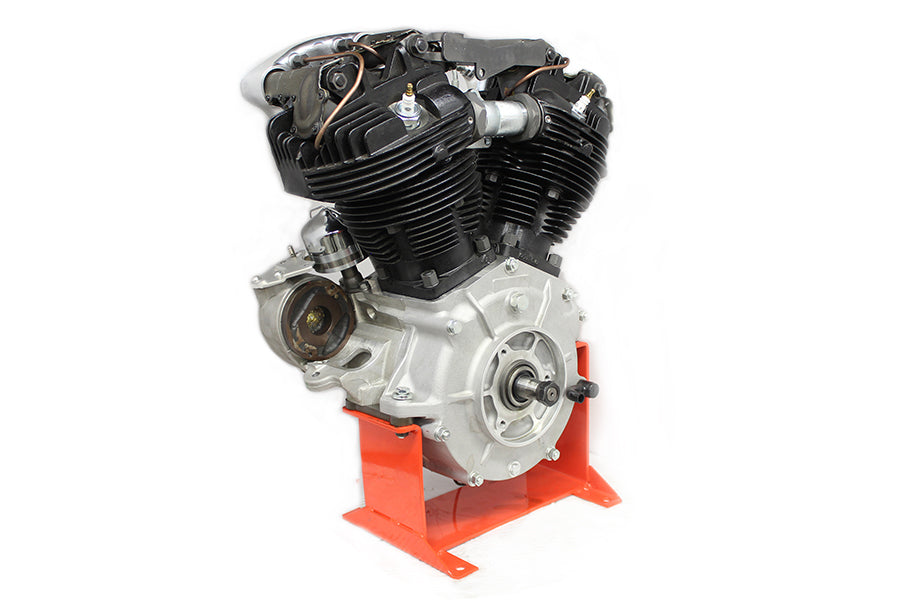 HARLEY Replica 74 Zoll Long Block Knucklehead mit poliertem Rocker, passend für 1941-1947 FL,