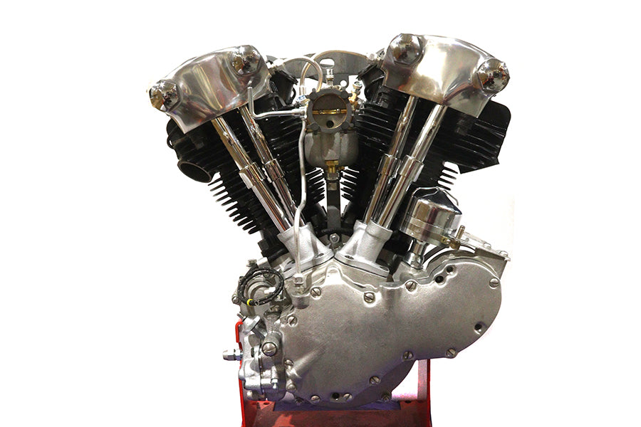 HARLEY Replika 74 Zoll Knucklehead Long Block mit poliertem Rocker, passend für 1941-1947 FL,