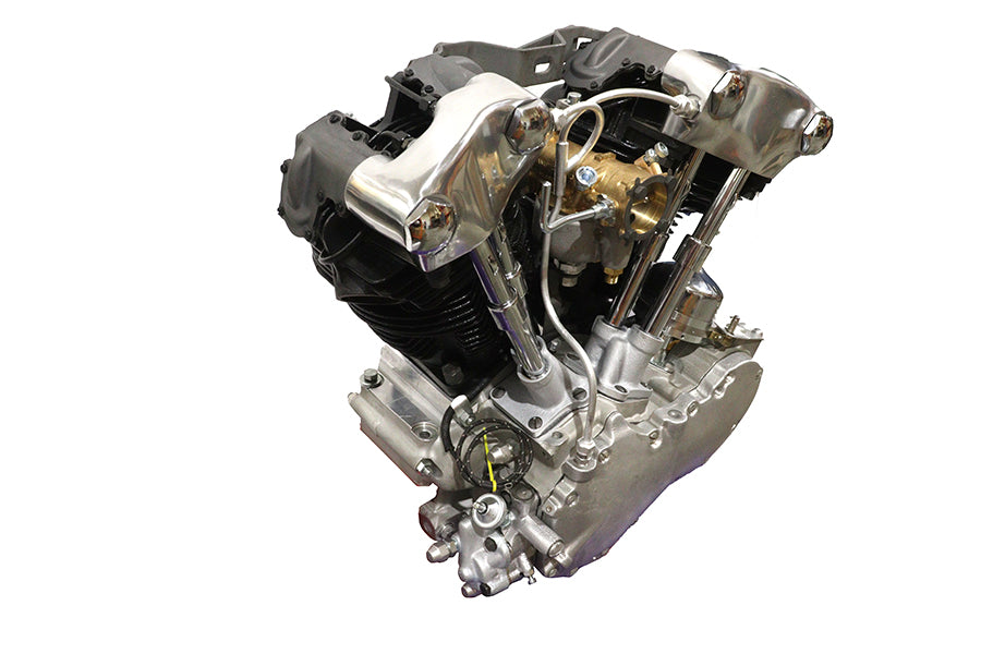 HARLEY Replika 74 Zoll Knucklehead Long Block mit poliertem Rocker, passend für 1941-1947 FL,