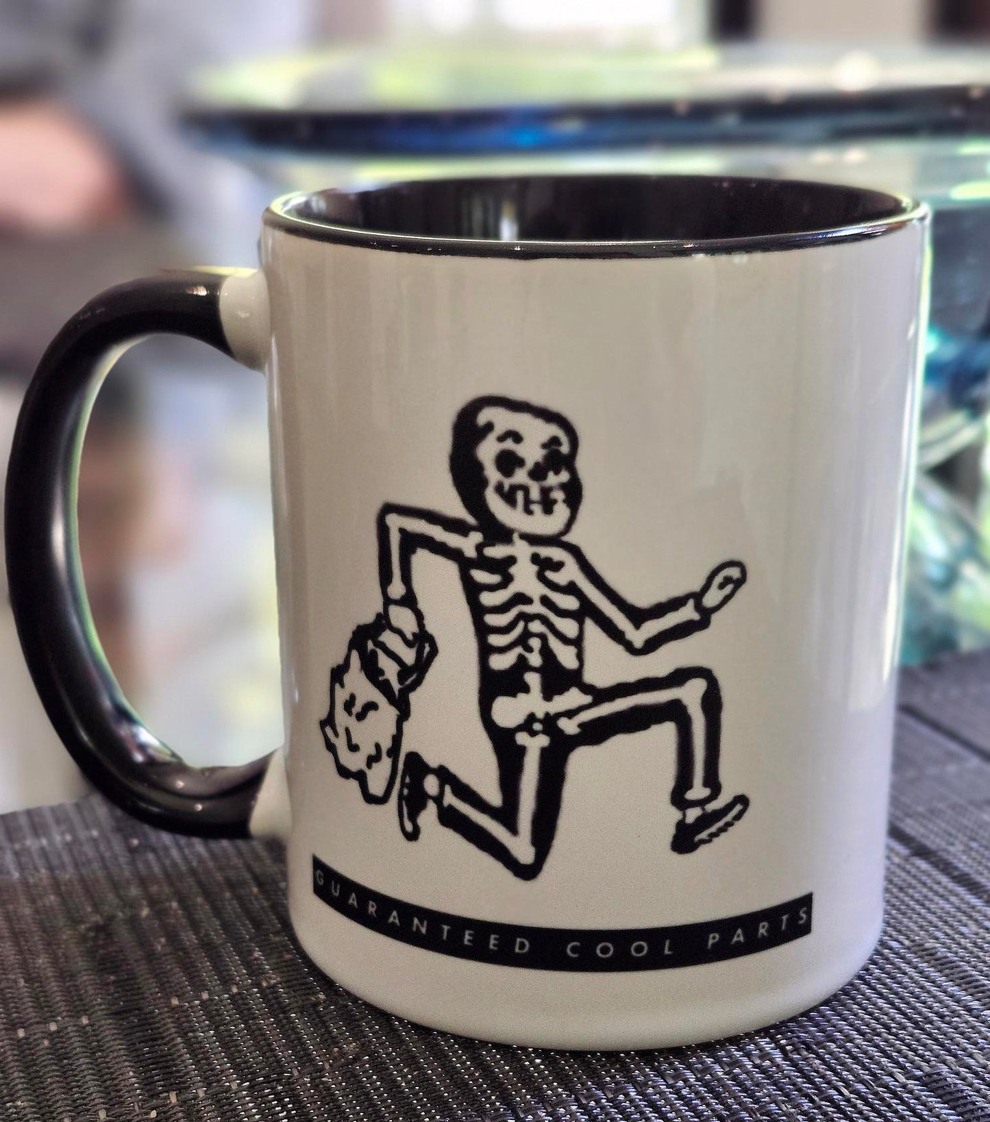 Grab your PANIC CYCLES Coffee Cup 11oz Mug - Old School Cool