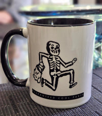 Grab your PANIC CYCLES Coffee Cup 11oz Mug - Old School Cool