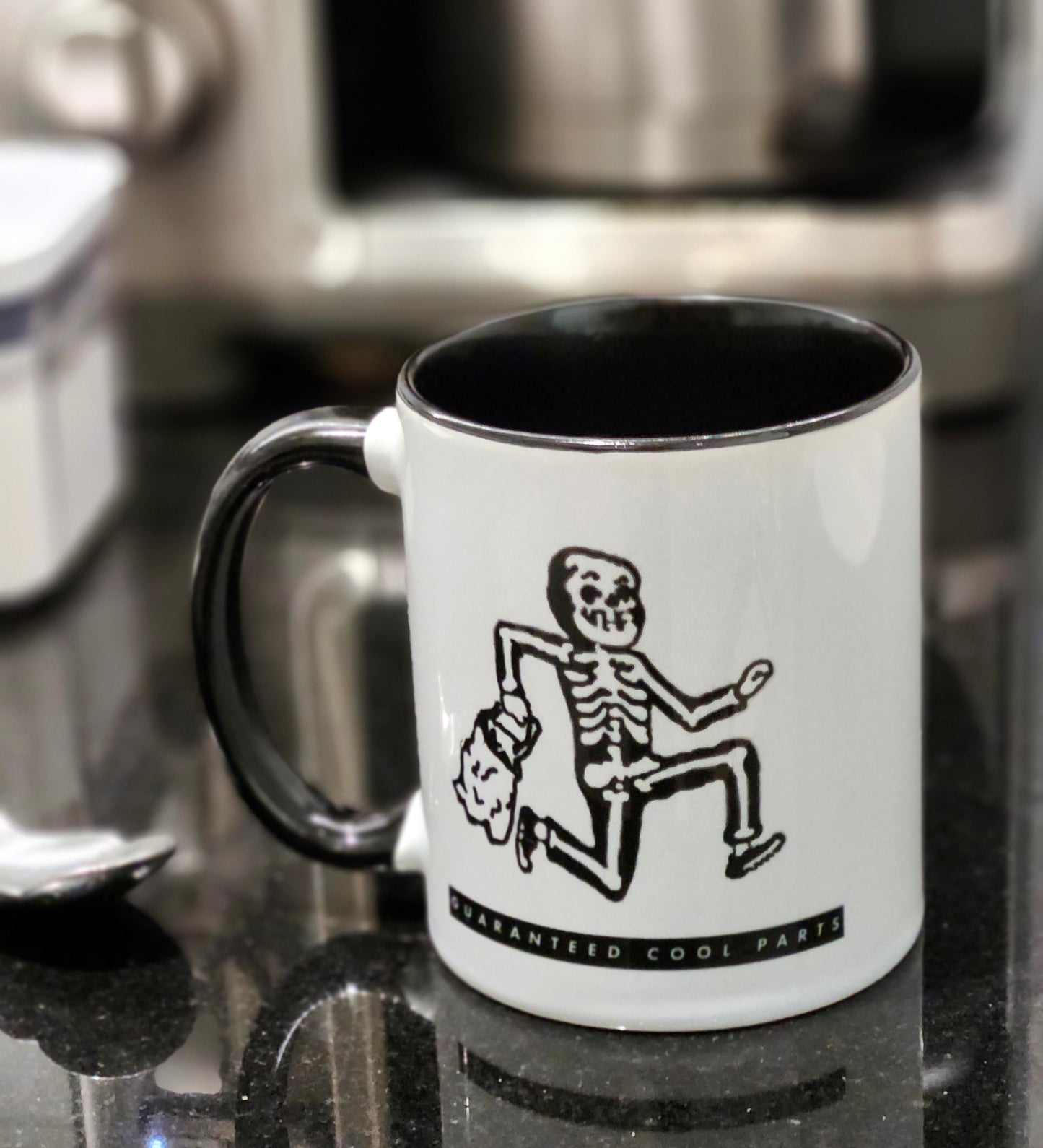 Grab your PANIC CYCLES Coffee Cup 11oz Mug - Old School Cool