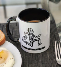Grab your PANIC CYCLES Coffee Cup 11oz Mug - Old School Cool