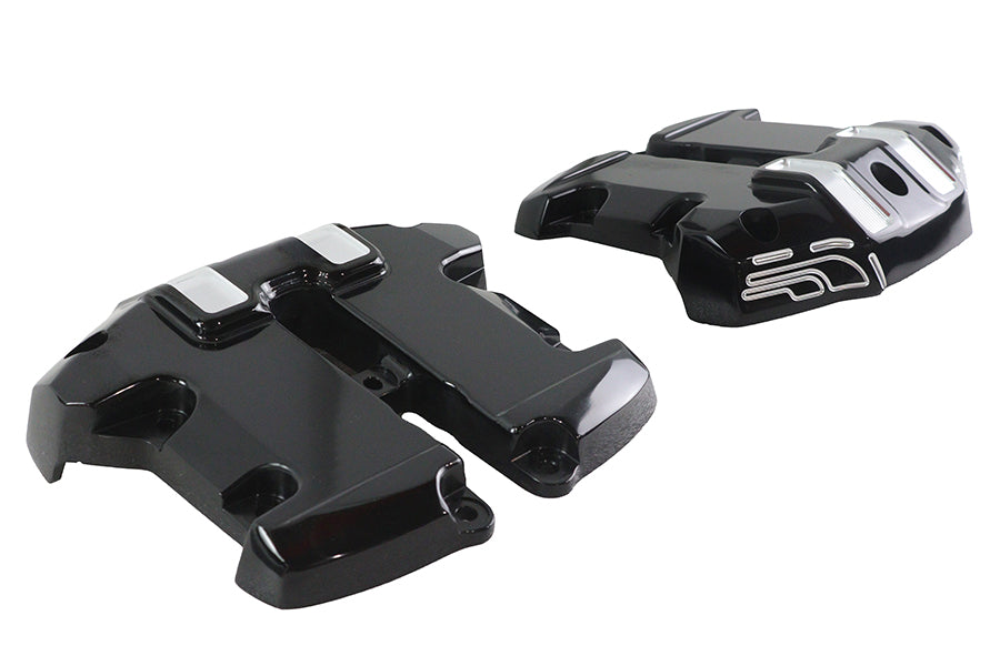 HARLEY M8 Rocker Box Set Schwarz Passend für 2017-UP FLT, 2018-UP FXE, 2018-UP FXST, 2018-UP FLST,
