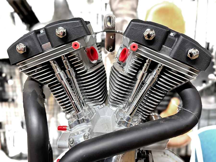 HARLEY TC-88 Retro Shovelhead Rocker Box Cover Set Passend für 1999-2017 FXD, 1999-2016 FLH, 1999-2017