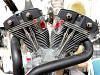 HARLEY TC-88 Retro Shovelhead Rocker Box Cover Set Passend für 1999-2017 FXD, 1999-2016 FLH, 1999-2017