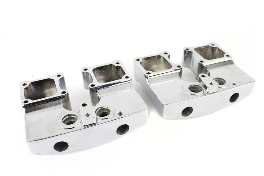 HARLEY Shovelhead Kipphebelkasten-Abdeckungssatz Chrom Passend für 1966-1984 FL, 1971-1984 FX, 1979-1983 FLT,