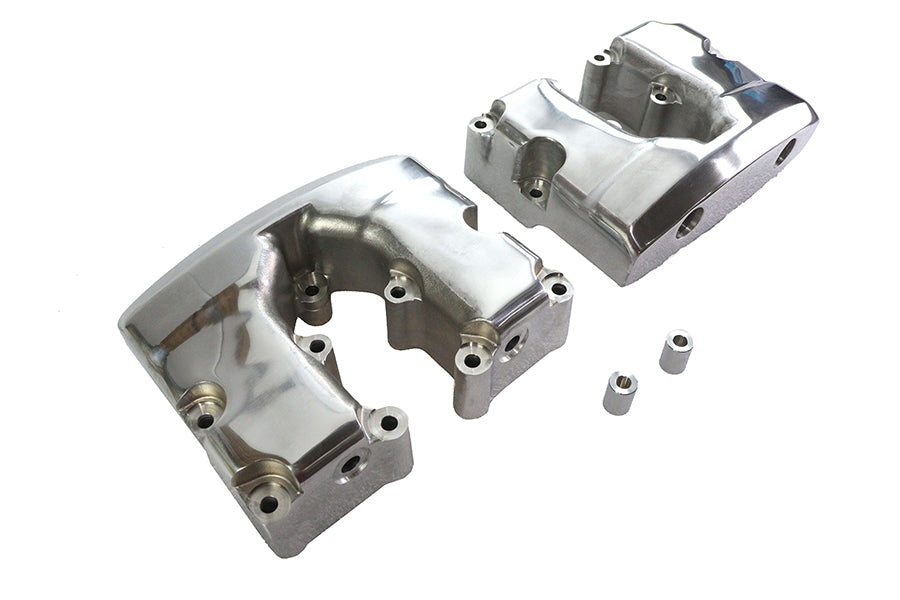 HARLEY Shovelhead Kipphebelgehäusedeckel-Set poliert Passt für 1966-1984 FL, 1971-1984 FX, 1979-1983 FLT,