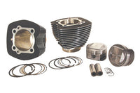 HARLEY 95 Zoll Big Bore Schwarzer Zylinderkit Passend für 2000-2006 FXST, 2000-2006 FLST, 2000-2006 FXD,