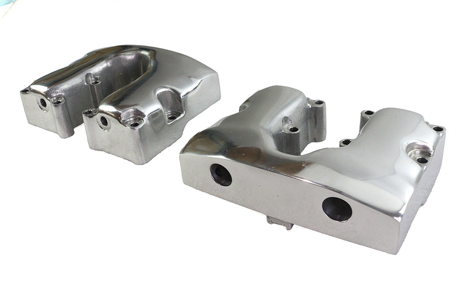 HARLEY Replica Shovelhead Rocker Box Cover Set Poliert Passend für 1966-1984 FL,   1971-1984 FX,   1979-1