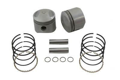 HARLEY Replica 80 inch Overhead Valve Piston Set Standard Size fits 1978-1984 FL,   1978-1984 FX,   1979-1983 FLT,   1982-1983 FXR,