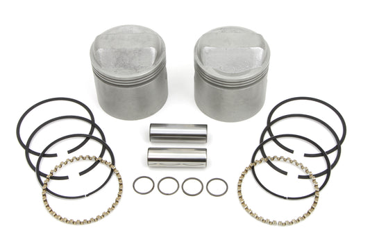 HARLEY 1000cc Piston Set .010 Oversize fits 1972-1985 XL,