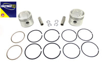 HARLEY 74 Zoll OHV Kolbensatz Standardgröße Passend für 1941-1977 FL, 1971-1977 FX,
