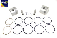 HARLEY 74 Zoll OHV Kolbensatz Standardgröße Passend für 1941-1977 FL, 1971-1977 FX,