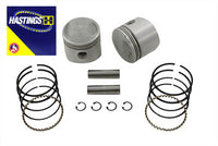HARLEY 74-Zoll-OHV-Kolbensatz .010 Übermaß passend für 1941-1977 FL, 1971-1977 FX,