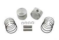 HARLEY Standardgröße 80 Zoll Overhead Valve Kolben-Set Passend für 1978-1984 FL, 1978-1984 FX, 1979-198