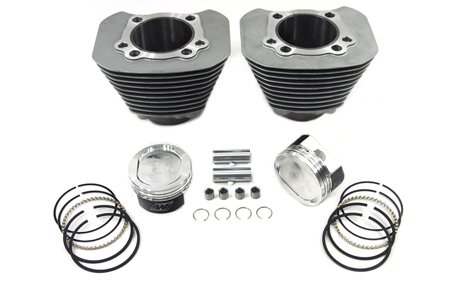 HARLEY 1200cc Zylinder und Kolben Umrüstkit Silber Passend für XL ab 2004,