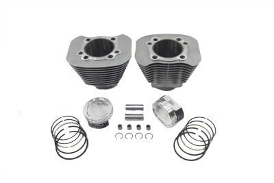 HARLEY 1200cc Zylinder und Kolben Umrüstsatz Silber Passend für 2004-UP XL,
