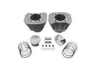 HARLEY 1200cc Zylinder und Kolben Umrüstsatz Silber Passend für 2004-UP XL,