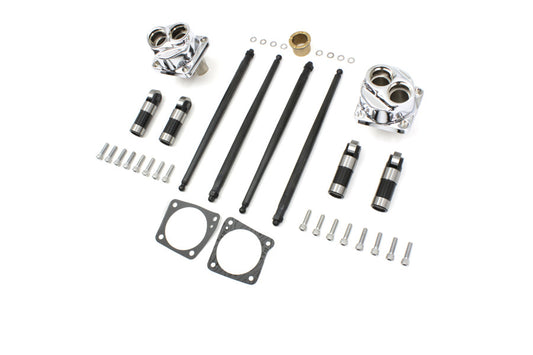 HARLEY Solid Tappet and Pushrod Assembly fits 1986-1998 FLST,   1984-1998 FLT,   1984-1994 FXR,   1984-1998 FXST,   1991-1998 FXD,