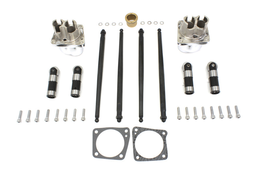 HARLEY Solid Tappet and Pushrod Assembly fits 1986-1998 FLST,   1984-1998 FLT,   1984-1994 FXR,   1984-1998 FXST,   1991-1998 FXD,