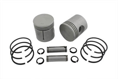HARLEY Kolbenkit .020 Übergröße Passend für 1929-1952 WL, 1929-1949 G,