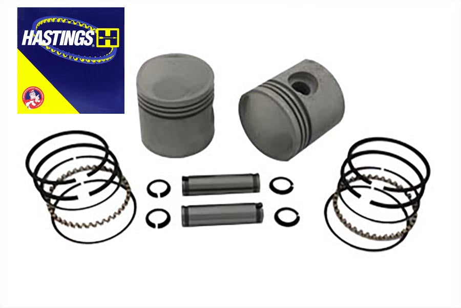 HARLEY 61 Zoll OHV 3-5/16 Zoll Kolbensatz Standardgröße Passend für 1936-1952 EL,