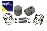 HARLEY 61 Zoll OHV 3-5/16 Zoll Kolbensatz Standardgröße Passend für 1936-1952 EL,