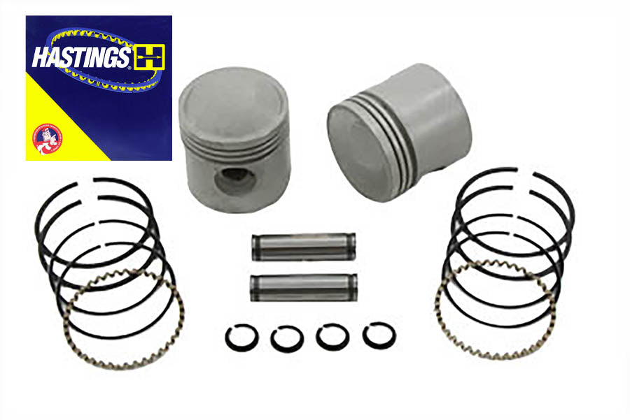HARLEY 3-5/16 Zoll Kolben-Set .020 Übermaß Passend für 1936-1940 EL,