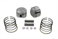 HARLEY 74 Zoll Overhead Valve Schmiedekolben-Set Standardgröße Passend für 1941–1977 FL, 1971–1977 FX,