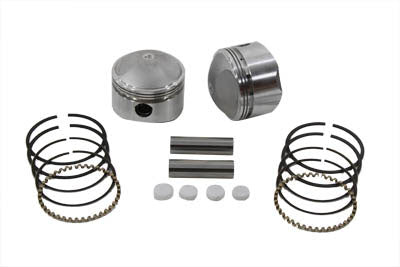 HARLEY 74 Zoll Overhead Valve Schmiedekolben-Set Standardgröße Passend für 1941–1977 FL, 1971–1977 FX,