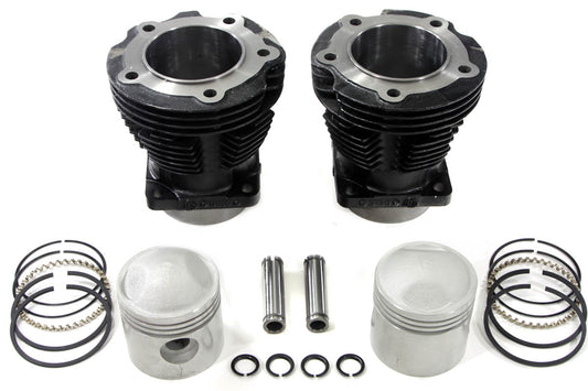 Replica 61 inch Knucklehead Cylinder Set Black