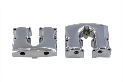 HARLEY Shovelhead Kipphebelkastenabdeckung Set Chrom Passend für 1966-1984 FL, 1971-1984 FX, 1979-1983 FLT,