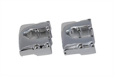 HARLEY Shovelhead Kipphebelkastenabdeckung Set Chrom Passend für 1966-1984 FL, 1971-1984 FX, 1979-1983 FLT,