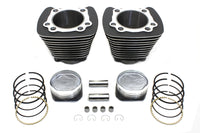 HARLEY 883cc to 1200cc Cylinder and Piston Conversion Kit Black fits 1986-2003 XL,