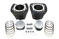 HARLEY 883cc to 1200cc Cylinder and Piston Conversion Kit Black fits 1986-2003 XL,