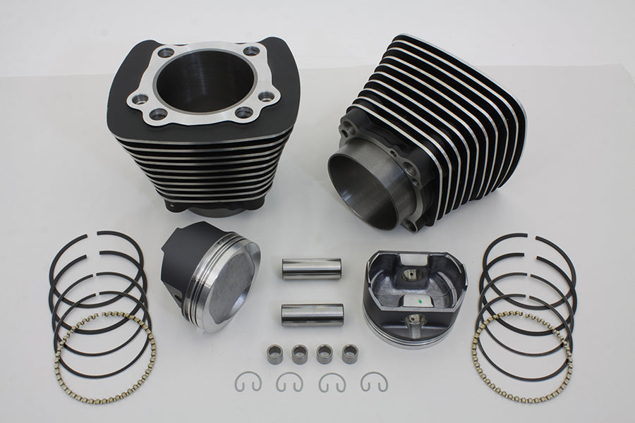 HARLEY 883cc to 1200cc Cylinder and Piston Conversion Kit Black fits 1986-2003 XL,