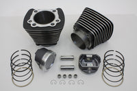 HARLEY 883cc to 1200cc Cylinder and Piston Conversion Kit Black fits 1986-2003 XL,
