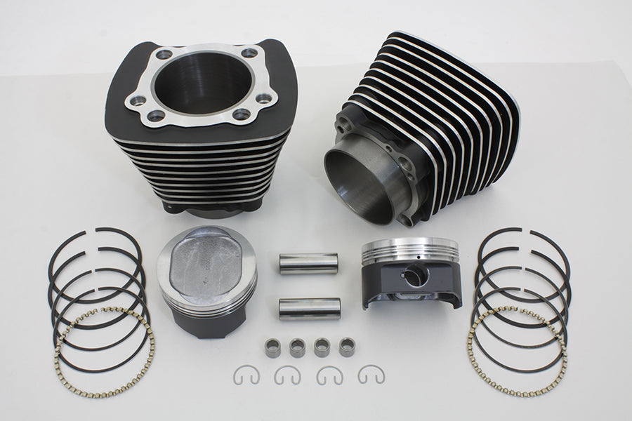 HARLEY 883cc to 1200cc Cylinder and Piston Conversion Kit Black fits 1986-2003 XL,