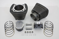 HARLEY 883cc to 1200cc Cylinder and Piston Conversion Kit Black fits 1986-2003 XL,