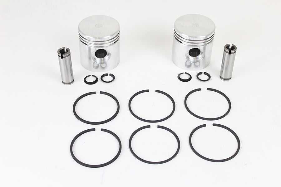 HARLEY 45 Zoll WL/G Kolben Kit Standard Passend für 1937-1952 W, 1937-1973 G, 1930-1936 R,