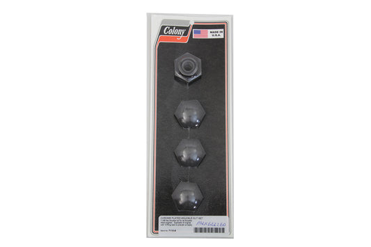 HARLEY Rocker Arm Shaft Parkerized Nuts fits 1936-1940 EL,   1941-1947 FL,