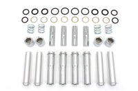 HARLEY TC-88 Stößelstangenabdeckung Kit Chrom Passend für 1999-2017 FXST, 1999-2016 FLST, 1999-2017 FXD, 1999
