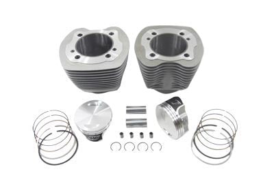 HARLEY 95 Zoll Big Bore Twin Cam Zylinder- und Kolben-Kit, passend für 2000-2006 FXST, 2000-2006 FLST, 20