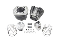 HARLEY 95 Zoll Big Bore Twin Cam Zylinder- und Kolben-Kit, passend für 2000-2006 FXST, 2000-2006 FLST, 20